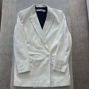 Iro Lambskin Leather Blazer
